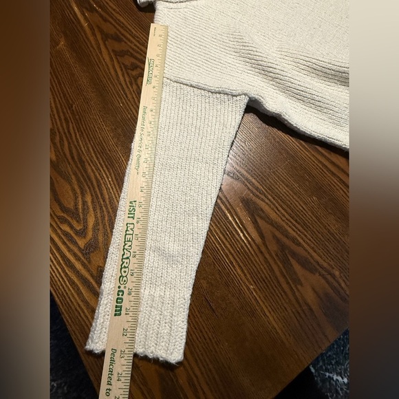 Industry Republic Women's Pink & Ivory Acrylic/Viscose Striped Knit Sweater NEW - Picture 8 of 14